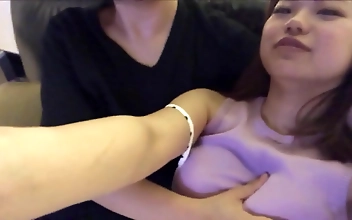 JAVまーちゃんの愉快なデビュー～超美巨乳、パイズリ、足コキ、お風呂プレイ、車プレイ、火遊び、