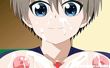 宇崎はなと欲望を解き放つ！- JAVポルノパロディ 魅惑のアニメ美女がハードなセックスシーンで魅せる